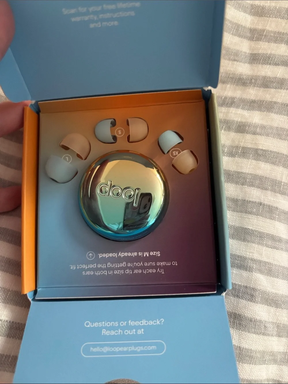 Loop Experience 2 Coachella Edition - Orange and aqua teal - Picture 5 of 6